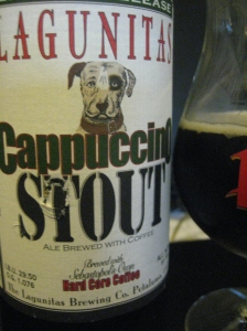 Lagunitas Cappucino Stout coffee beer